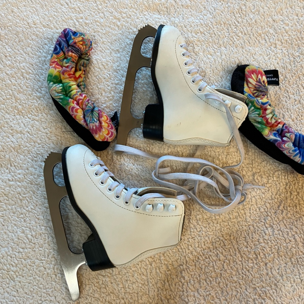 White Ice Skates
